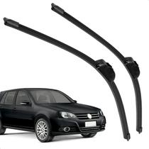 Par Palheta Dianteira Limpadora de Para-brisa Golf G4 2007 a 2008 de Silicone