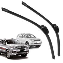 Par Palheta Dianteira Limpadora de Para-brisa Hilux Sw4 2005 a 2015 de Silicone