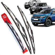 Par Palheta Dianteira Limpadora de Para-brisa L200 Triton 2008 a 2025 de Ferro