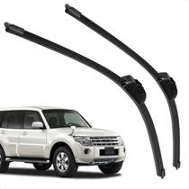 Par Palheta Dianteira Limpadora de Para-brisa Pajero Full 2006 a 2009 de Silicone Par Palheta Dianteira Limpadora de Para-brisa Pajero Full 2006 a 2009 de Silicone