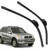 Par Palheta Dianteira Limpadora de Para-brisa Rav4 2000 a 2005 de Silicone