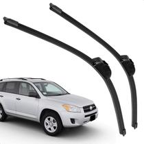 Par Palheta Dianteira Limpadora de Para-brisa Rav4 2006 a 2013 de Silicone