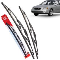 Par Palheta Dianteira Limpadora de Para-brisa Sentra 2005 a 2006 de Ferro