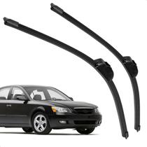 Par Palheta Dianteira Limpadora de Para-brisa Sonata 2005 a 2008 de Silicone