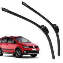 Par Palheta Dianteira Limpadora de Para-brisa Space Cross 2011 a 2012 de Silicone Par Palheta Dianteira Limpadora de Para-brisa Space Cross 2011 a 2012 de Silicone