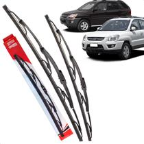 Par Palheta Dianteira Limpadora de Para-brisa Sportage 2005 a 2010 de Ferro
