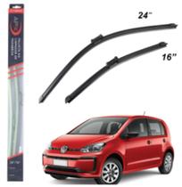 Par palheta dianteira slim 24/16 vw up 14/18 especifica fixacao tl3