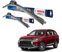 Par Palheta do Limpador de Parabrisa Original Bosch Mitsubishi Outlander 2013 2014 2015 2016 2017 2018 Par Palheta do Limpador de Parabrisa Original Bosch Mitsubishi Outlander 2013 2014 2015 2016 2017 2018