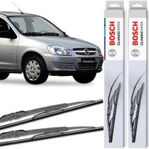 Par Palheta Limpador Bosch ECO Ferro Para Prisma 2006 A 2012