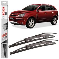 Par Palheta Limpador Bosch ECO Para Captiva 2008 Em Diante Par Palheta Limpador Bosch ECO Para Captiva 2008 Em Diante