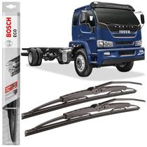 Par Palheta Limpador Bosch ECO Para Iveco Vertis 2011 A 2016