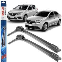 Par Palheta Limpador De Parabrisa BOSCH Sandero Logan