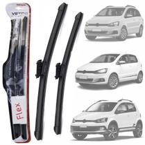 Par Palheta Limpador Fox Crossfox Spacefox 2013 Em Diante