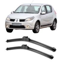 Par Palheta Limpador Frontal SANDERO 2008 a 2014 TODOS Par Palheta Limpador Frontal SANDERO 2008 a 2014 TODOS
