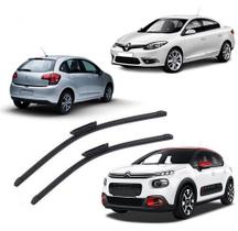 Par Palheta Limpador Para-brisa C3 Picasso Aircross Fluence