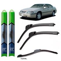 Par palheta limpador para-brisa impala 1999 2000 2001 2002 2003 2004 2005 soft silicone