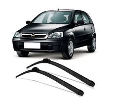 Par Palheta Limpador Para-brisa Silicone Corsa 2003 À 2013