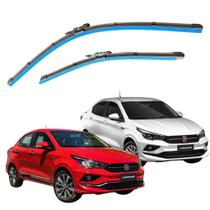 Par Palheta Limpador Para-brisa Silicone Cronos 2018 À 2022