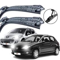 Par Palheta Limpador Parabrisa 26'' 16'' 206 207 1998 á 2014 Par Palheta Limpador Parabrisa 26'' 16'' 206 207 1998 á 2014