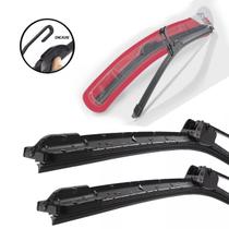 Par Palheta Limpador ParaBrisa Audi S6 2001 a 2005 Silicone