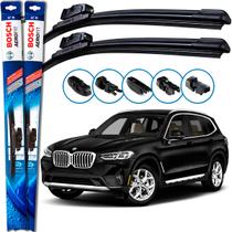 Par Palheta Limpador Parabrisa BMW X3 2011 12 13 14 15 16 17 18 19 20 2021 2022 2023 Bosch
