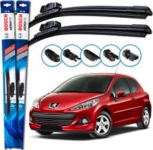 Par Palheta Limpador Parabrisa Bosch 207 / 207 SW / 207 Sedan / 207 Hoggar 2008 A 11 12 13 14 2015