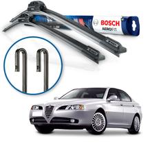 Par Palheta Limpador Parabrisa Bosch Alfa Romeo 166 1998 1999 2000 01 02 03 04 0 5 2006 2007