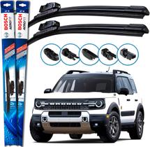 Par Palheta Limpador Parabrisa Bosch Bronco Sport 2021 2022 2023 2024 2025 Par Palheta Limpador Parabrisa Bosch Bronco Sport 2021 2022 2023 2024 2025