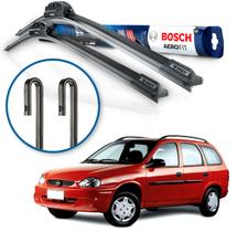 Par Palheta Limpador Parabrisa Bosch Chevrolet Corsa Wagon 1996 1997 1998 a 2002 Par Palheta Limpador Parabrisa Bosch Chevrolet Corsa Wagon 1996 1997 1998 a 2002