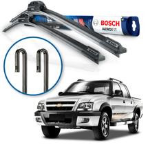 Par Palheta Limpador Parabrisa Bosch Chevrolet S10 1995 1996 1997 1998 a 2011 Par Palheta Limpador Parabrisa Bosch Chevrolet S10 1995 1996 1997 1998 a 2011