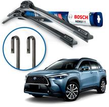 Par Palheta Limpador Parabrisa Bosch Corolla Cross 2021 22 23 2024 2025 Braço Gancho