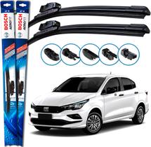 Par Palheta Limpador Parabrisa Bosch Cronos 2017 2018 2019 2020 2021 2022 2023 2024