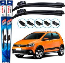 Par Palheta Limpador Parabrisa Bosch CrossFox 2012 2013 2014 2015 2016 2017 Par Palheta Limpador Parabrisa Bosch CrossFox 2012 2013 2014 2015 2016 2017