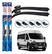 Par Palheta Limpador Parabrisa Bosch Ducato 2019 A 2024 Preto Par Palheta Limpador Parabrisa Bosch Ducato 2019 A 2024 Preto