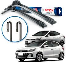 Par Palheta Limpador Parabrisa Bosch HB20 HB20X HB20S 2012 13 14 15 16 17 18 19 Braço Gancho