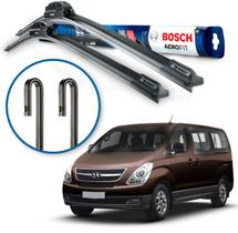 Par Palheta Limpador Parabrisa Bosch Hyundai H1 2008 2009 2010 2011 2012 a 2024