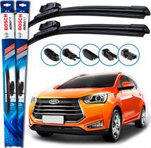 Par Palheta Limpador Parabrisa Bosch Jac T40 2017 2018 2019 2020 2021 2022