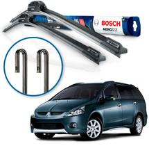 Par Palheta Limpador Parabrisa Bosch Mitsubishi Grandis 2005 2006 2007 2008 Par Palheta Limpador Parabrisa Bosch Mitsubishi Grandis 2005 2006 2007 2008