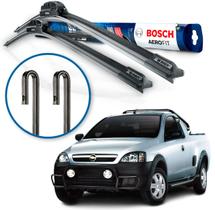 Par Palheta Limpador Parabrisa Bosch Montana 2003 2004 2005 2006 a 2010 Par Palheta Limpador Parabrisa Bosch Montana 2003 2004 2005 2006 a 2010