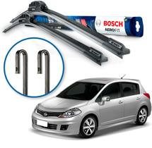 Par Palheta Limpador Parabrisa Bosch Nissan Tiida 2009 2010 2011 2012 2013 Par Palheta Limpador Parabrisa Bosch Nissan Tiida 2009 2010 2011 2012 2013