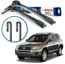 Par Palheta Limpador Parabrisa Bosch RAV4 2006 2007 2008 2009 2010 2011 2012 2013 Braço Gancho Par Palheta Limpador Parabrisa Bosch RAV4 2006 2007 2008 2009 2010 2011 2012 2013 Braço Gancho