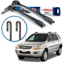 Par Palheta Limpador Parabrisa Bosch Sportage 2004 05 06 07 08 09 10 Braço Gancho Par Palheta Limpador Parabrisa Bosch Sportage 2004 05 06 07 08 09 10 Braço Gancho