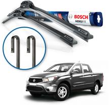 Par Palheta Limpador Parabrisa Bosch Ssangyong Actyon Sports 2006 em diante Par Palheta Limpador Parabrisa Bosch Ssangyong Actyon Sports 2006 em diante