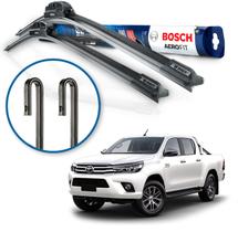 Par Palheta Limpador Parabrisa Bosch Toyota Hilux 2016 em diante Par Palheta Limpador Parabrisa Bosch Toyota Hilux 2016 em diante
