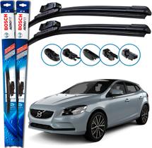 Par Palheta Limpador Parabrisa Bosch V40 2012 2013 2014 2015 2016 2017 2018 2019 Par Palheta Limpador Parabrisa Bosch V40 2012 2013 2014 2015 2016 2017 2018 2019