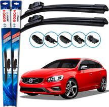 Par Palheta Limpador Parabrisa Bosch V60 2010 11 12 13 14 15 16 17 18 19 20 2021 2022 2023 2024