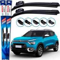 Par Palheta Limpador Parabrisa C3 2013 2014 2015 2016 2017 2018 2019 2020 2021 2022 2023 2024 Bosch
