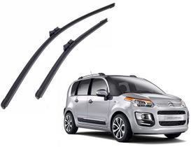 Par Palheta Limpador Parabrisa C3 Air Cross 2012 Em Diante Par Palheta Limpador Parabrisa C3 Air Cross 2012 Em Diante