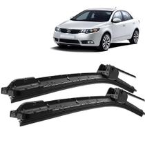 Par Palheta Limpador ParaBrisa Cerato 2013 A 2016 Silicone