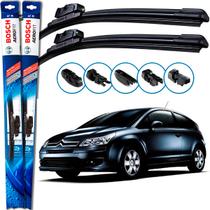 Par Palheta Limpador Parabrisa Citroën C4 Coupé 2004 2005 2006 2007 2008 Bosch Par Palheta Limpador Parabrisa Citroën C4 Coupé 2004 2005 2006 2007 2008 Bosch